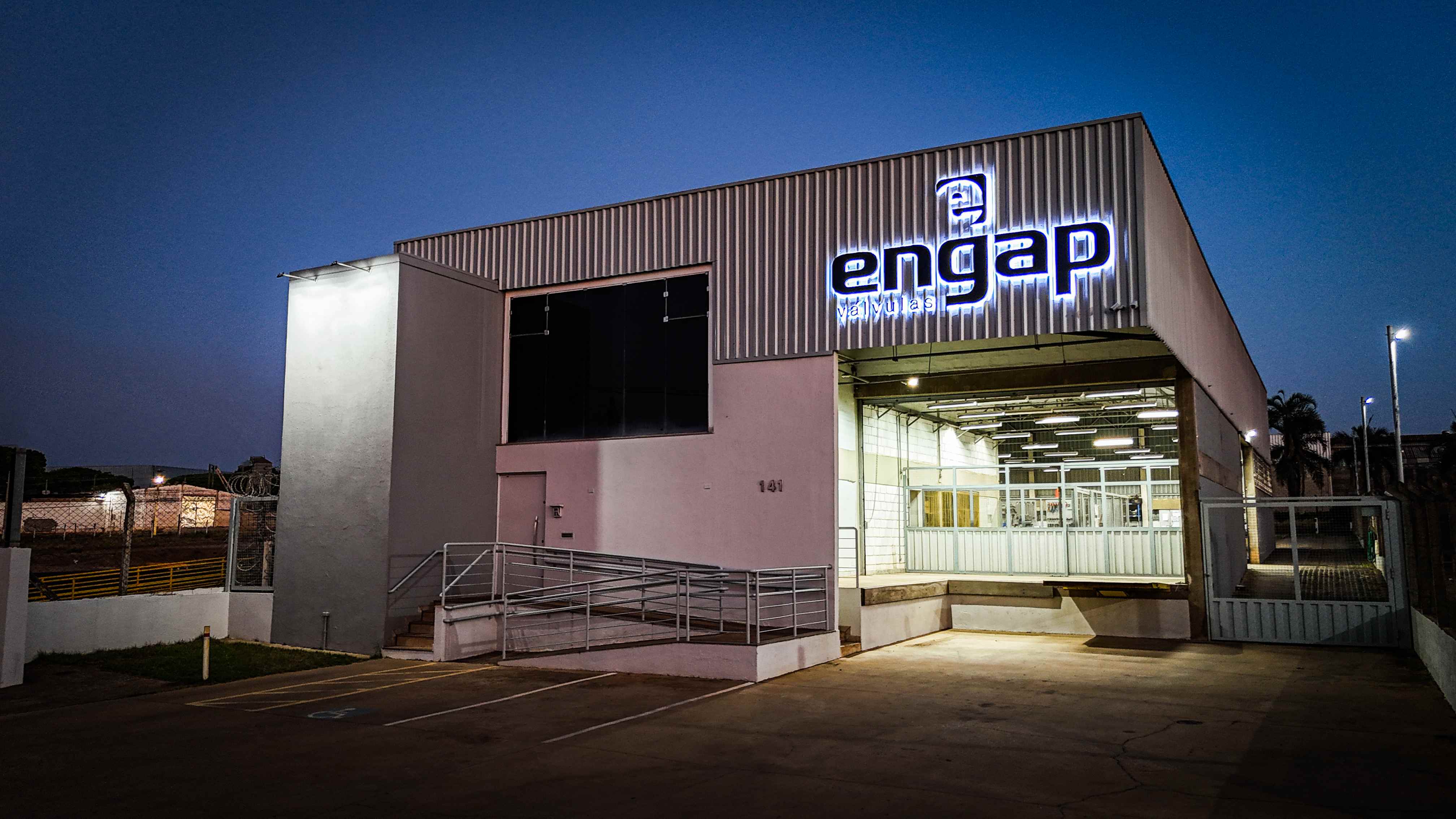 Sede da Engap Valvulas em Uberlandia-MG